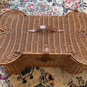 Dog Bone Storage Basket